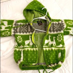 Kids Alpaca jacket/sweater size 6